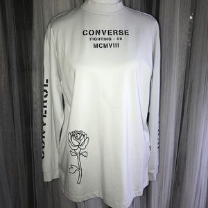 Converse long sleeve t-shirt